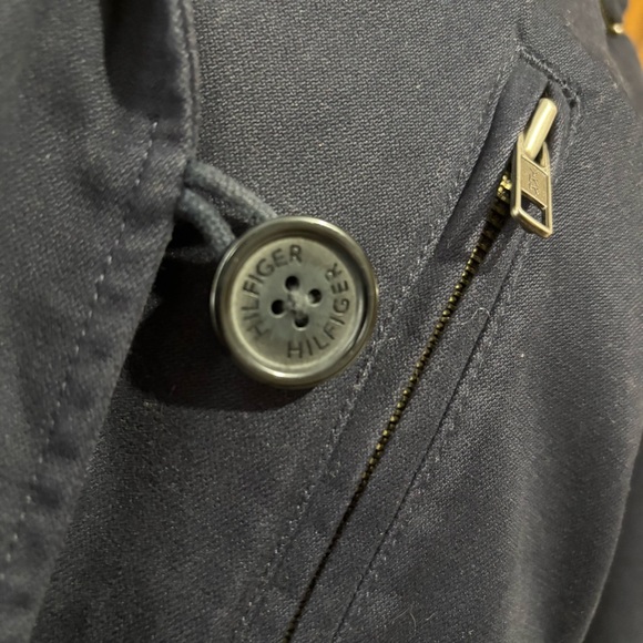 Vintage Y2K Tommy Hilfiger Fisherman Jacket Size Large Hooded Cargo - Picture 4 of 16